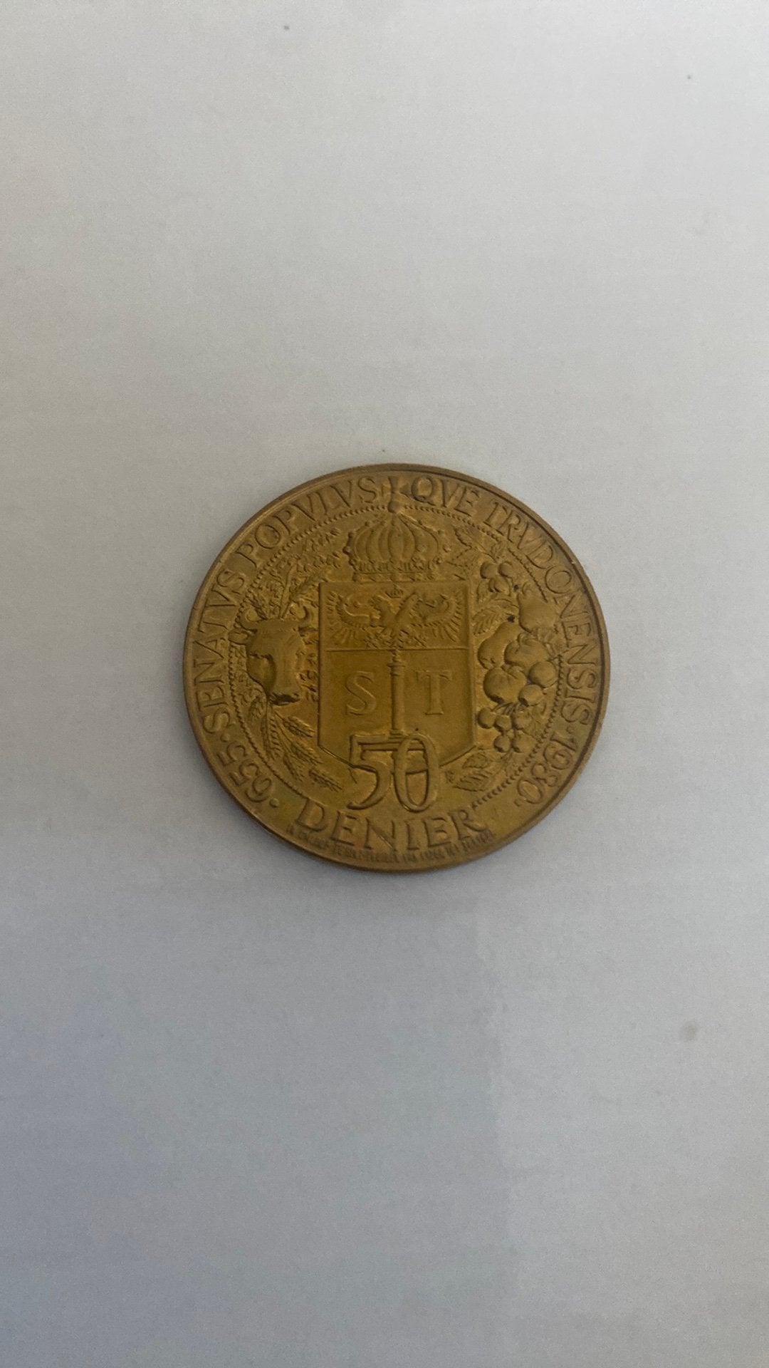 Medaille. Trudonennsis st truiden, Ophalen of Verzenden