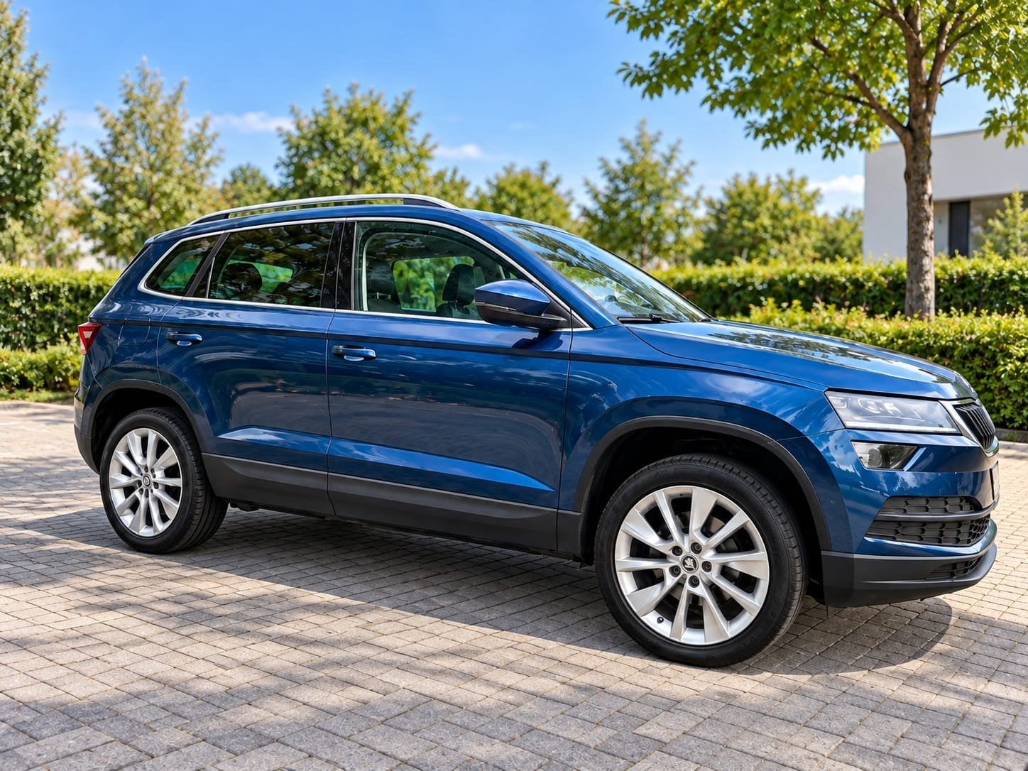 Skoda Karoq 1.5 TSI DSG automatique, Autos, Cuir, Achat, Euro 6, Noir