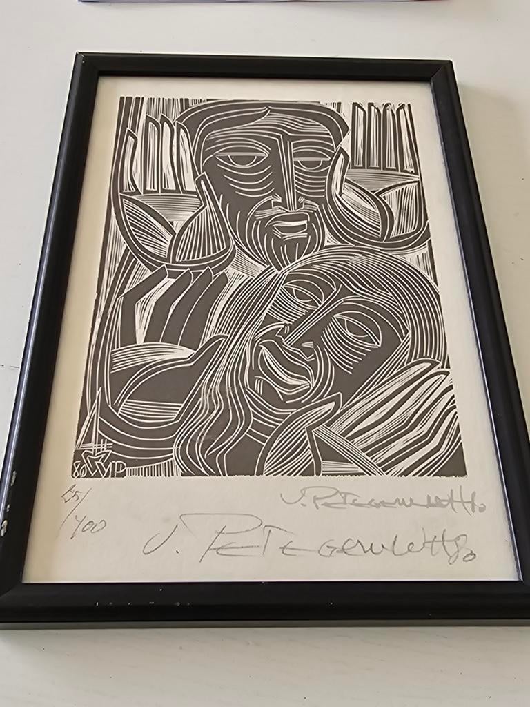 Wim Van Pete prachtwerk, Antiek en Kunst, Ophalen of Verzenden, Gesigneerd