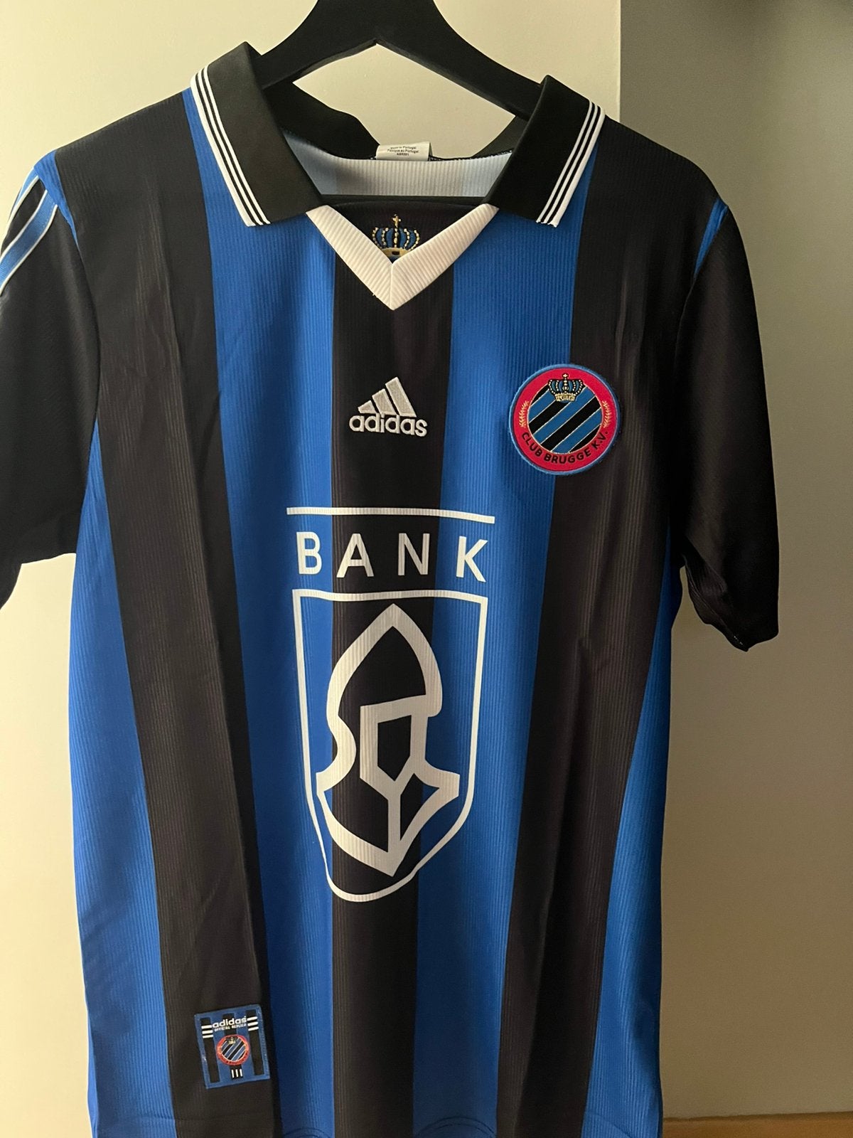 Club Brugge retro truitje, Maat M, Ophalen of Verzenden, Zo goed als nieuw, Shirt