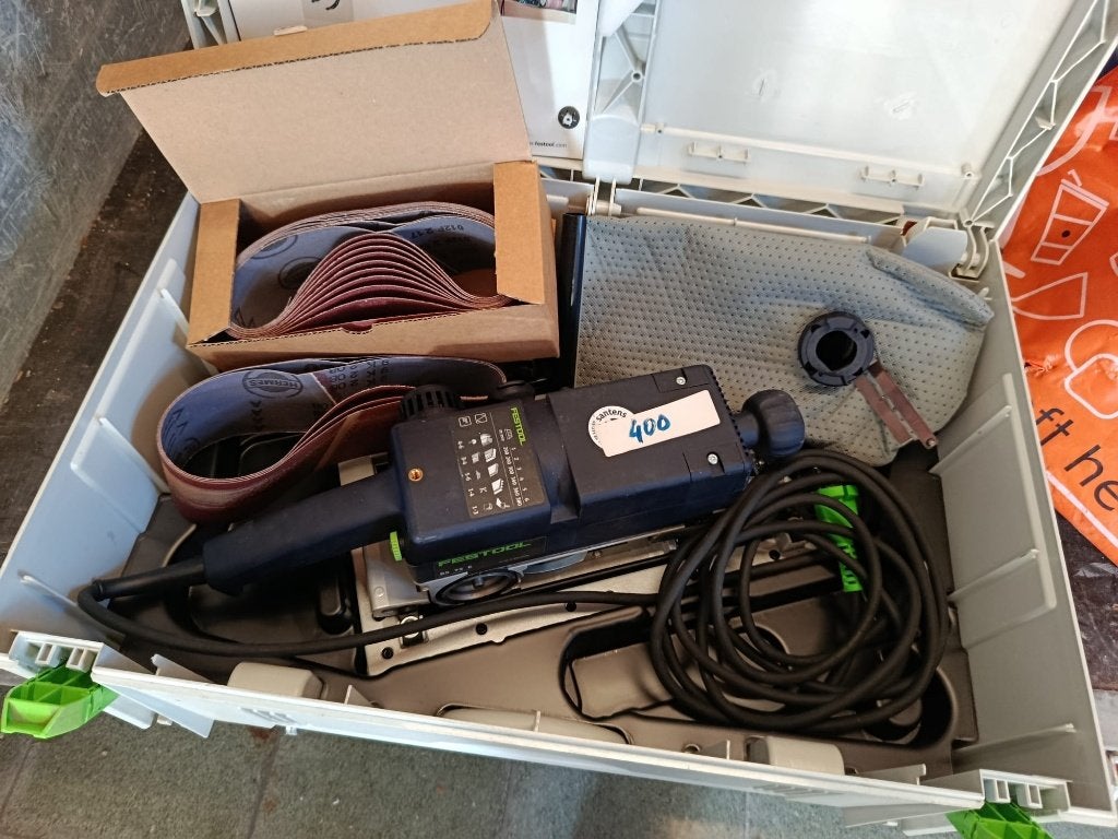 FESTOOL BANDSCHUURMACHINE, Ophalen of Verzenden, Zo goed als nieuw, 600 tot 1200 watt, Bandschuurmachine