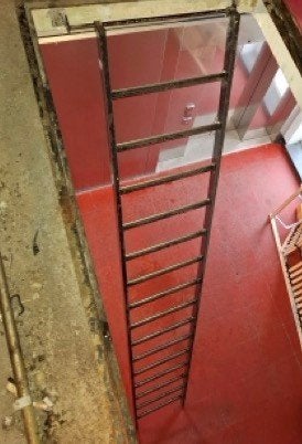 Monkey bars of ladder, Ophalen, Gebruikt