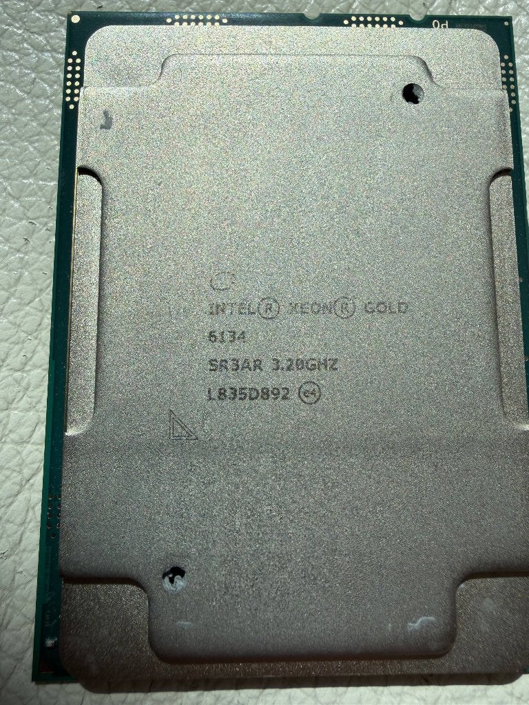 Intel Xeon Gold 6134 (2 Stuks), Ophalen of Verzenden, Gebruikt