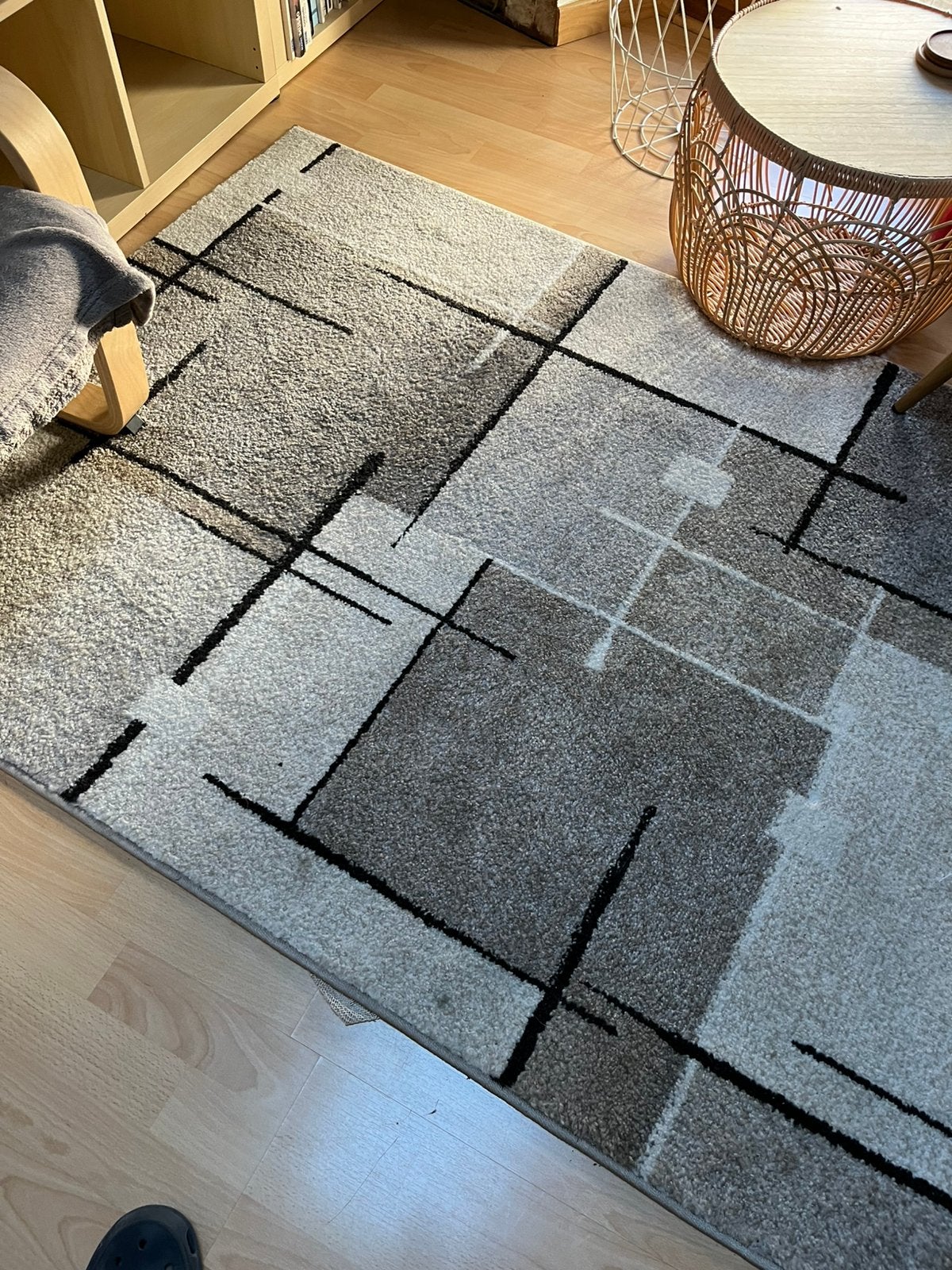Tapis moderne, Maison & Meubles, Enlèvement, Comme neuf
