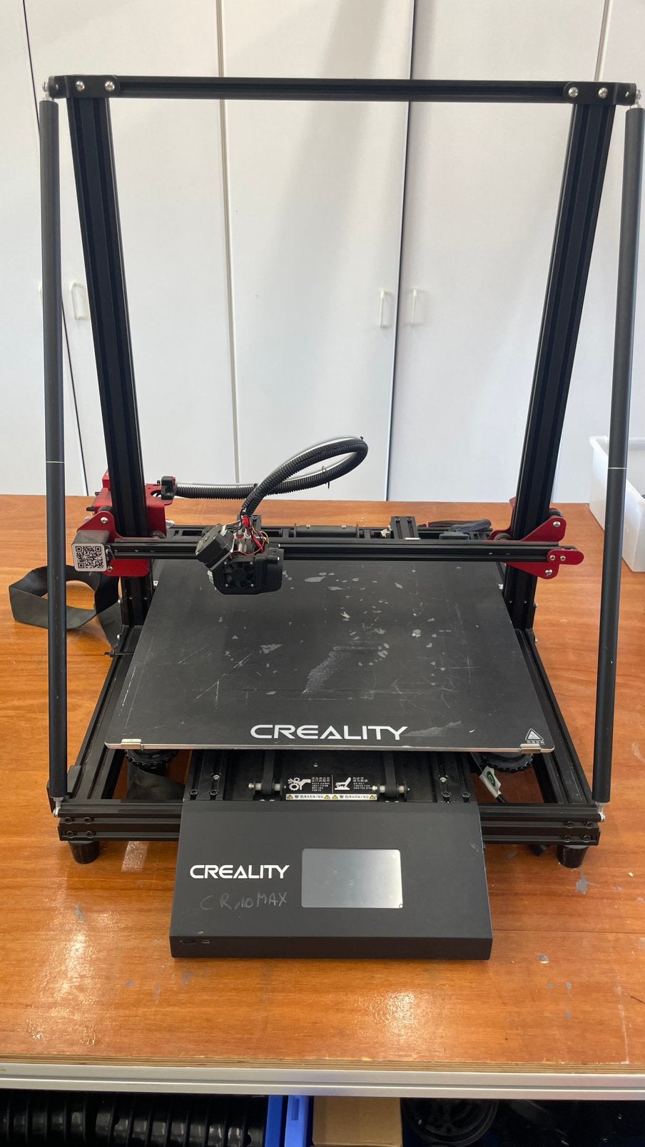 Creality CR-10 Max (MicroSwiss DirectDrive+AllMetal Hotend), Computers en Software, 3D Printers, Zo goed als nieuw, Ophalen