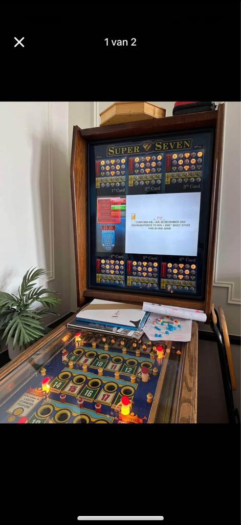 Wheel of fortune bingo, Ophalen, Zo goed als nieuw