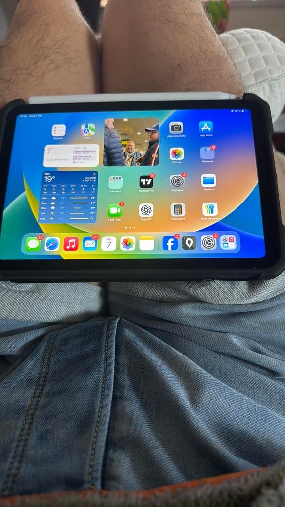 Mini-iPad generatie 6, Computers en Software, Ophalen, Zo goed als nieuw