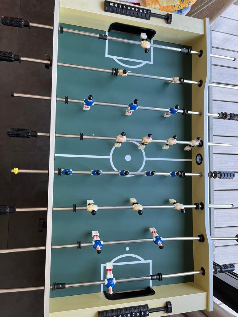 Baby foot, Enlèvement, Utilisé