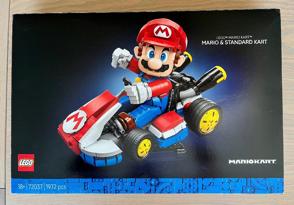 Lego 72037, Super Mario & Kart, complet+boîte+manuel, Enlèvement ou Envoi, Lego, Ensemble complet, Utilisé