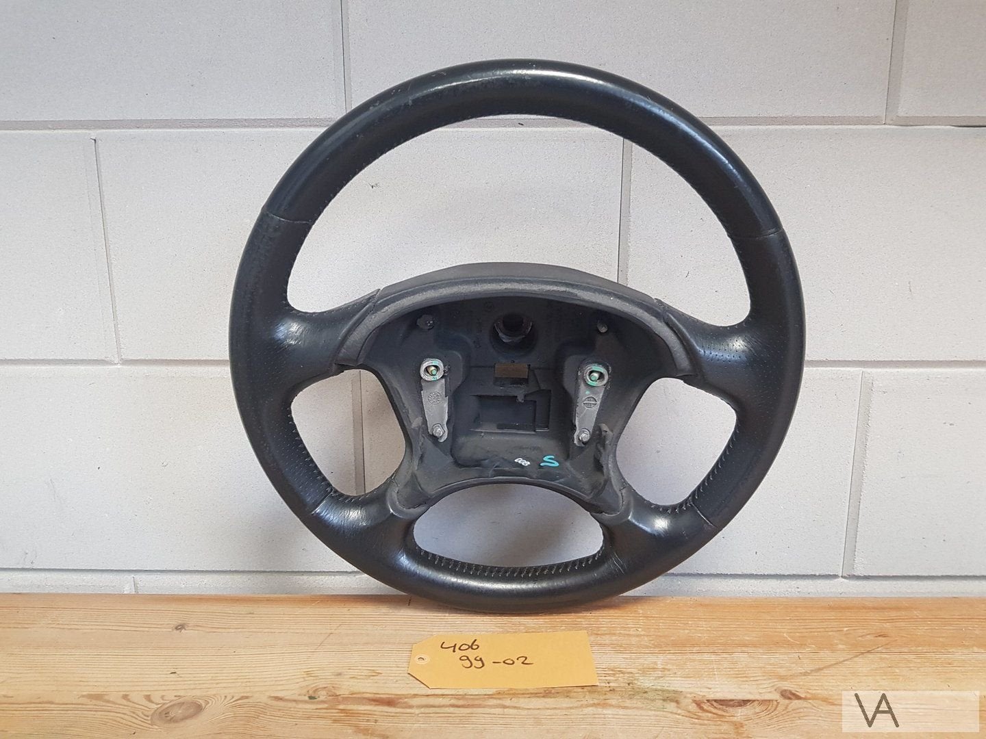 Peugeot 406 coupe zwart lederen stuur 1999 - 2002 €100, Auto-onderdelen, Gebruikt, -, -, Ophalen of Verzenden