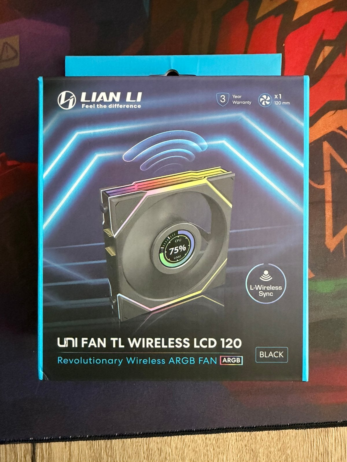 Ventilateur Lian Li Uni Fan TL Wireless LCD 120mm, Informatique & Logiciels, Refroidisseurs d'ordinateur, Comme neuf, Enlèvement ou Envoi