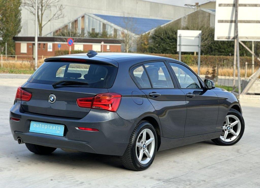 BMW 116d 2018 met 134490km GPS Cruise - bij BMW onderhouden, 1 Reeks, Leder, Bedrijf, 5 deurs
