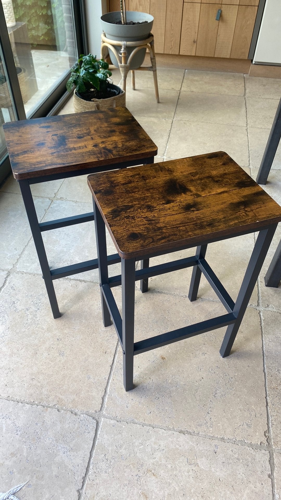 Krukjes, 2 tabourets, Enlèvement, Utilisé, 60 à 90 cm