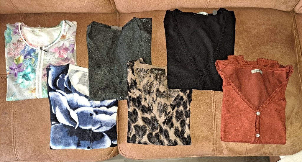 Cardigan Flair, Tommy Hilfiger, Betty Barclay, Esprit,..., Ophalen of Verzenden, Zo goed als nieuw, Maat 38/40 (M), Meerkleurig