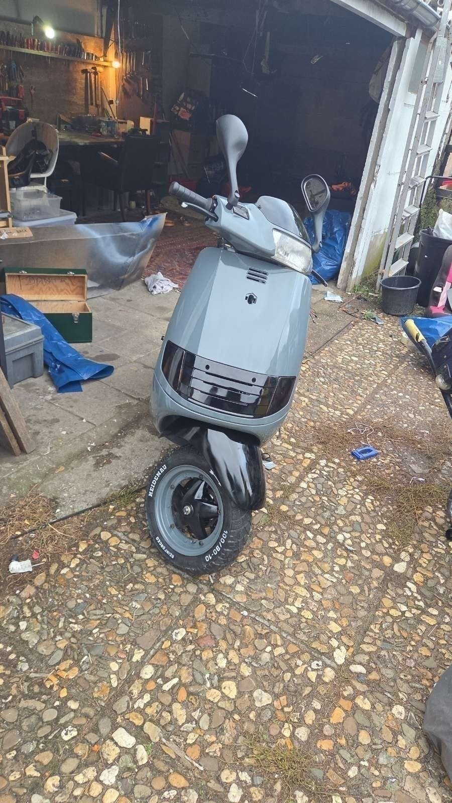 Prachtige Piaggio SKR 125cc 2T duits ruilen/tekoop, Tweetakt, Gebruikt, Overige modellen, 125 cc