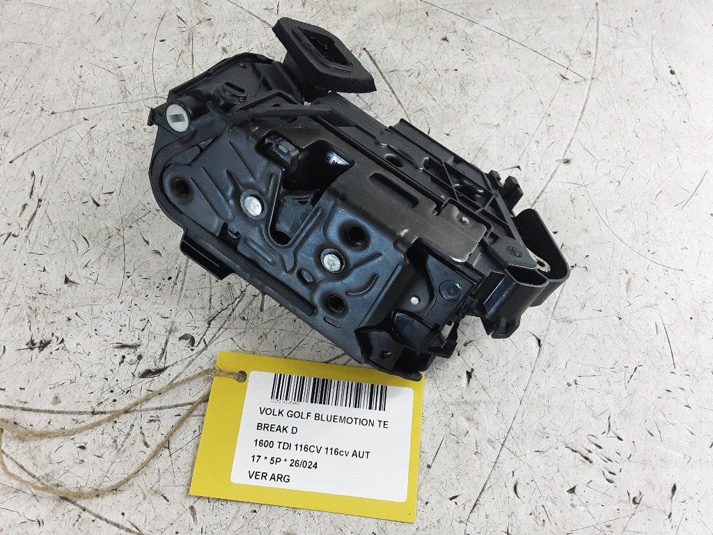 SERRURE DE PORTE ARRIÈRE GAUCHE Golf VII Variant (AUVV), Arrière, Volkswagen, Volkswagen AG, Utilisé