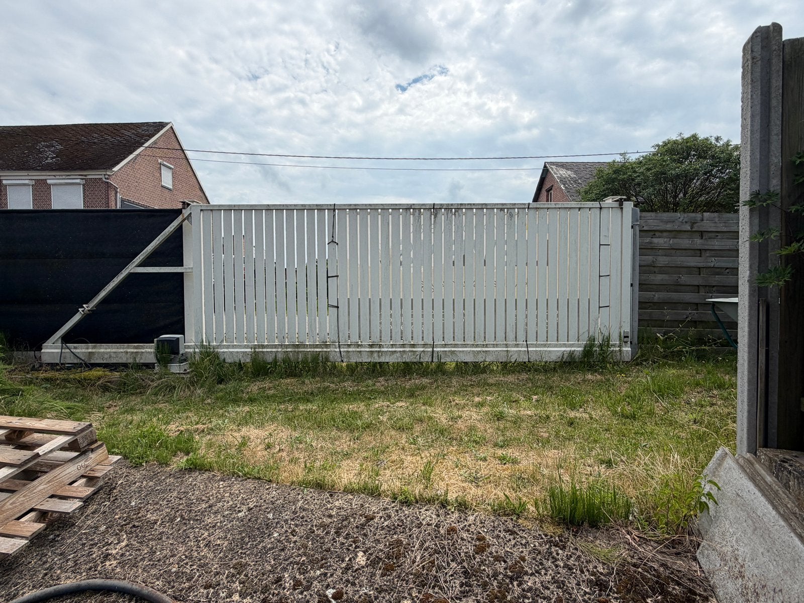 Elektronische poort, Tuin en Terras, Schuttingen, Ophalen, 6 meter of meer, IJzer, 1 tot 2 meter