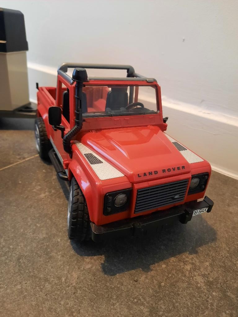Jeep Bruder et remorque, Enfants & Bébés, Enlèvement, Comme neuf