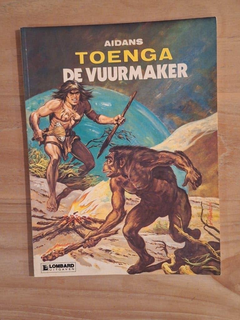 Toenga 12: de vuurmaker, Boeken, Eén stripboek, Ophalen of Verzenden, Zo goed als nieuw