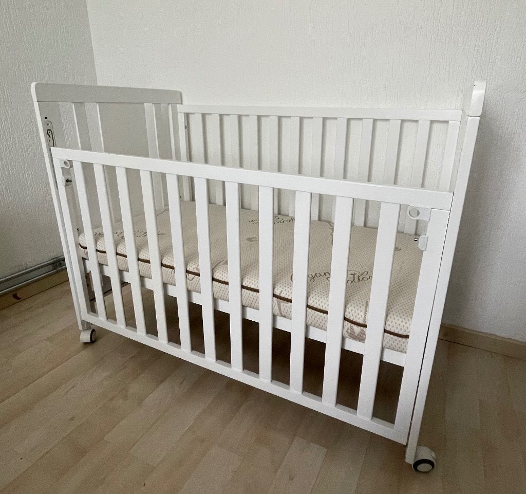 Baby bed, Matelas, Enlèvement, Utilisé, 100 cm ou plus