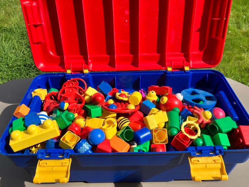 Lego - duplo speelgoed en opberg box, Kinderen en Baby's, Ophalen, Zo goed als nieuw
