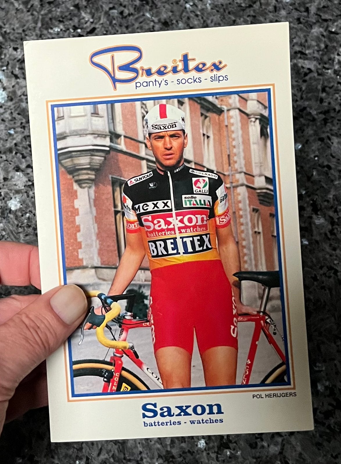 Wielrenner Paul Herijgers kampioen van België, Ophalen, Zo goed als nieuw