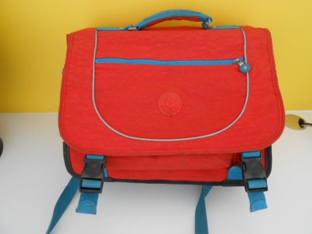 boekentas - kipling -  oranje, Handtassen en Accessoires, Tassen | Schooltassen, Aktetas of Boekentas, Oranje, Ophalen of Verzenden