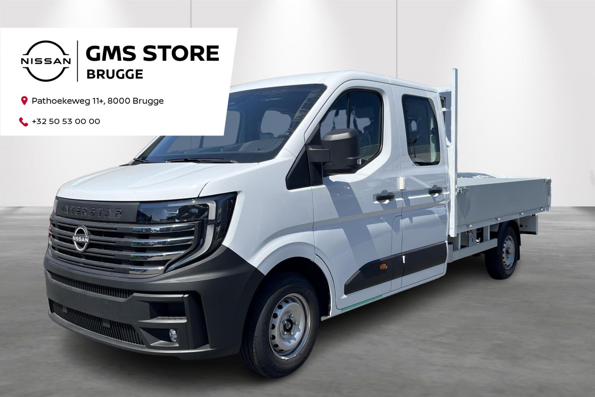 Nissan Interstar L3H1 3.5T 2.0 dCi 170 MT N-Connecta double, Autos, Camionnettes & Utilitaires, Neuf, 4 portes, Entreprise, 7 places