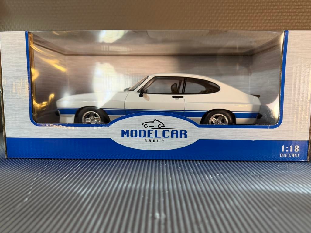 Ford Capri MK 2 MCG 1/18 in gesloten verpakking, Enlèvement ou Envoi, Comme neuf
