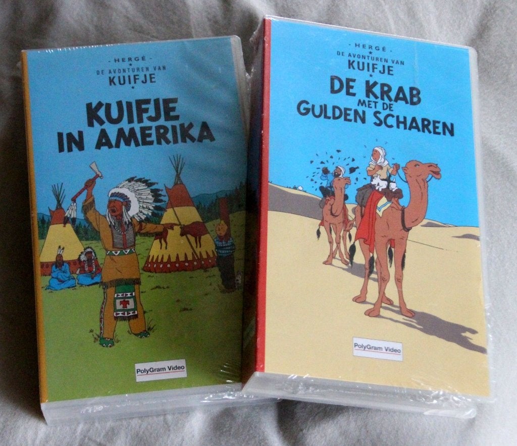 NEW! Vinted K7 video Tintin Hergé Kuifje, Verzamelen, Stripfiguren, Verzenden, Kuifje, Nieuw
