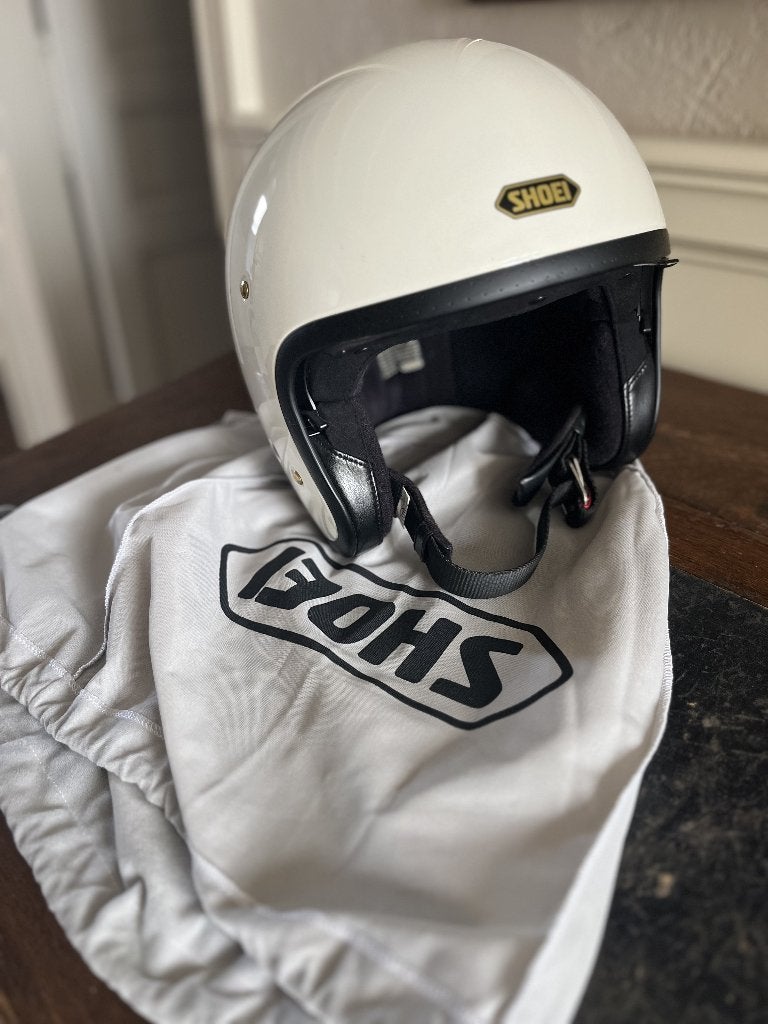 Shoei J.O2 Off White MOTORHELM, Ophalen, Nieuw zonder kaartje, L, Shoei