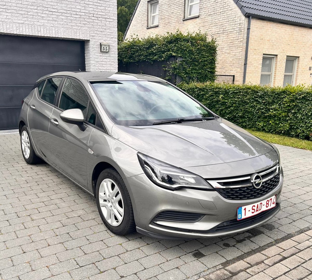 Opel astra 1.0Turbo/ airco/ pdc/ navi/ 2017/ in goede staat, Autos, Argent ou Gris, Achat, Euro 6, Entreprise