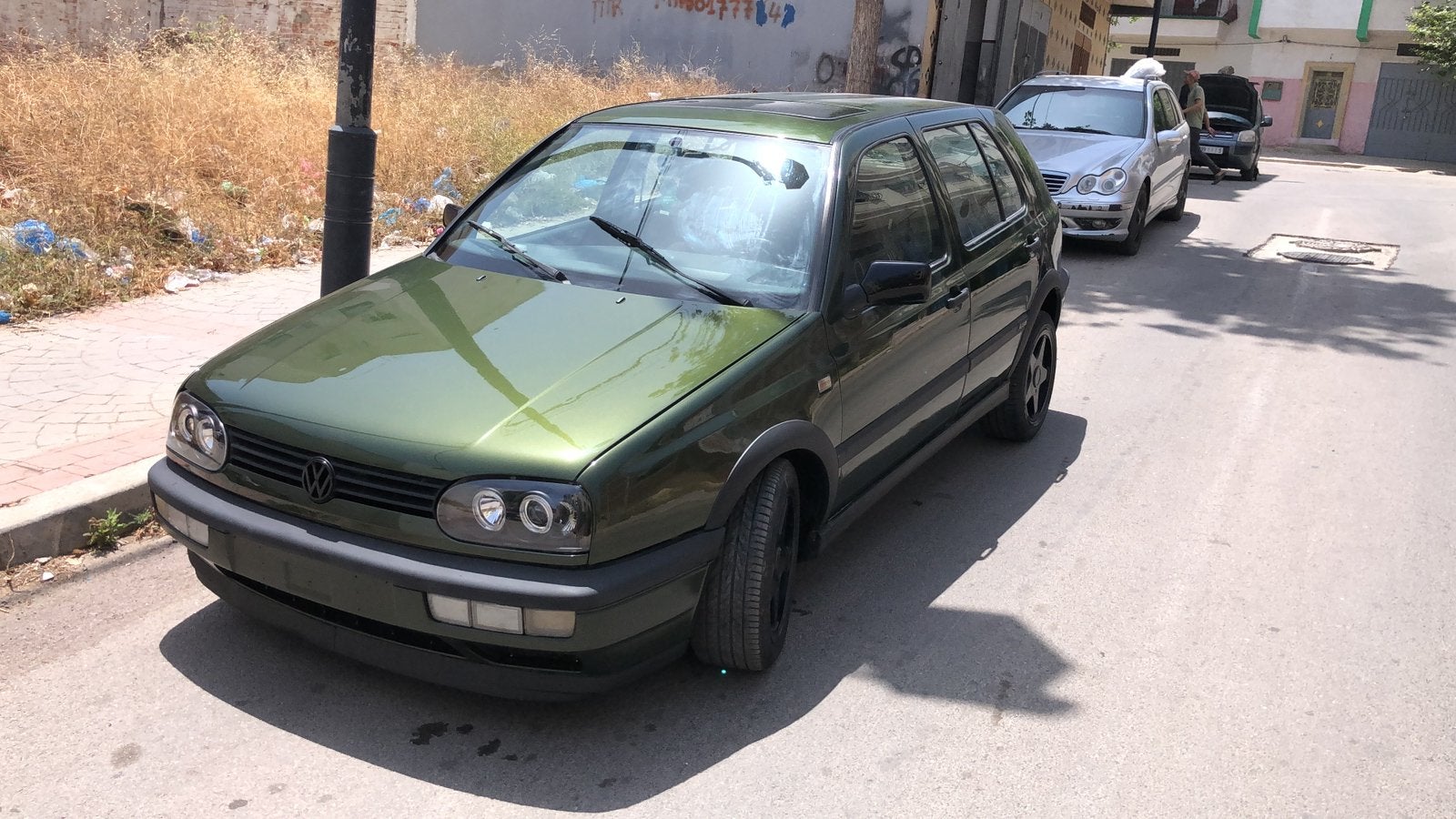 Volkswagen Golf Mk3 GTD très rare, Autos, Achat, Boîte manuelle, Noir, 5 portes