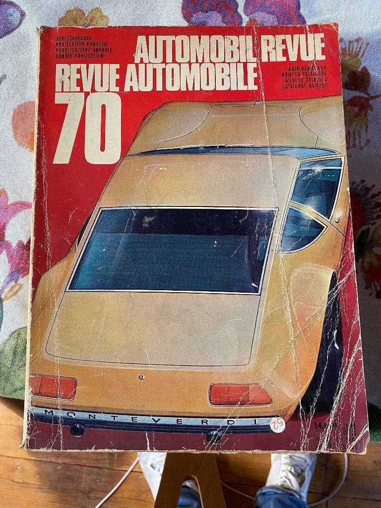 3 X Revue de l'automobile 1970, 72, 2000, Enlèvement, Utilisé