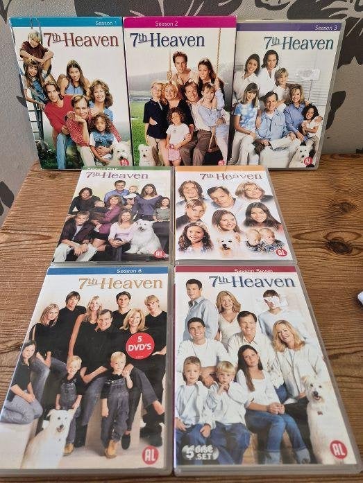 7th Heaven - Seizoen 1 t/m 7 NLO, Cd's en Dvd's, Dvd's | Tv en Series, Zo goed als nieuw, Drama, Complete serie, Alle leeftijden