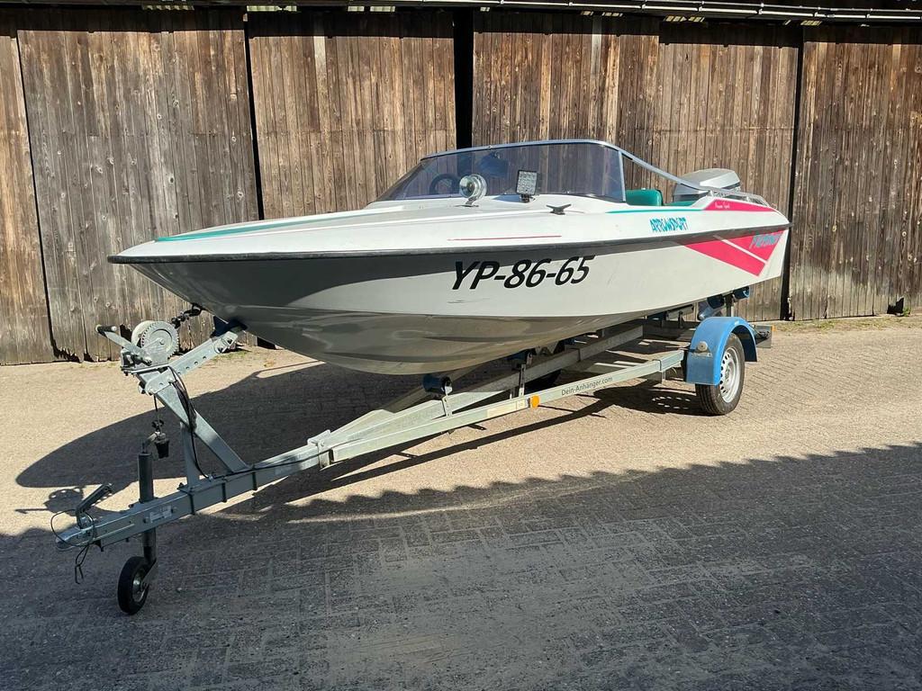 Fletsher ARROWSPORT 150 Sloop 1991, Sports nautiques & Bateaux, Utilisé, Essence