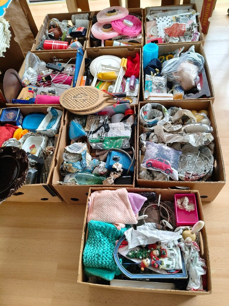GRATIS: Diverse rommelmarkt spullen, Ophalen, Gebruikt