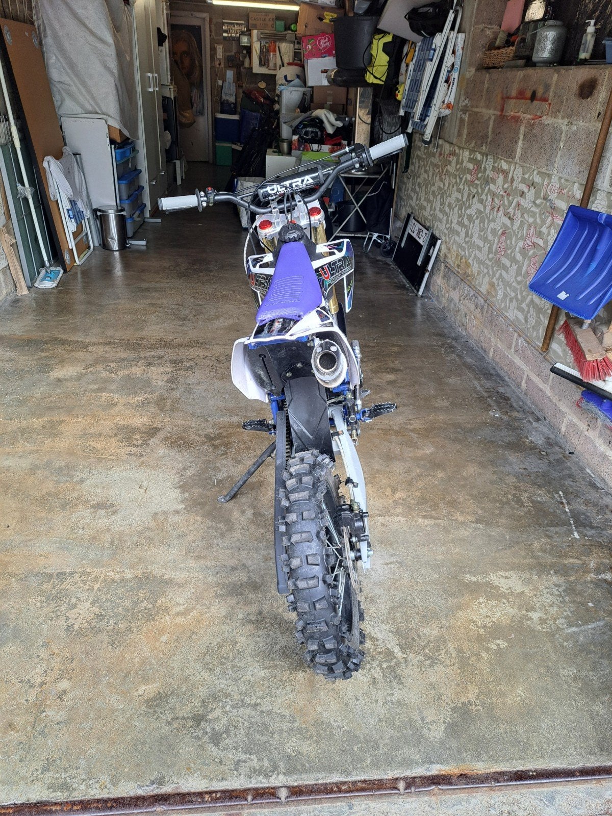 Crossmotor 125 cc aankoop datem 9 mei 2026, Enlèvement