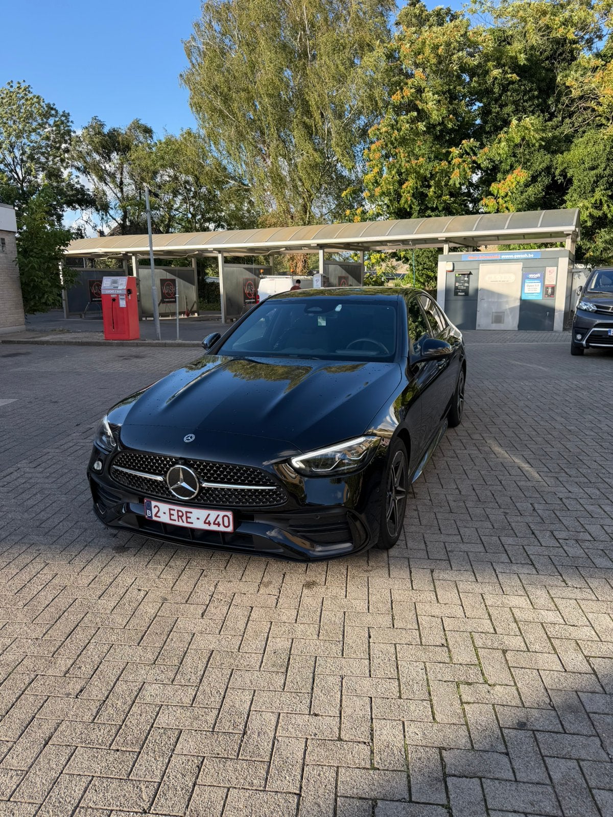 Mercedes-Benz C 300 AMG top staat, Auto's, Automaat, Dealer onderhouden, 230 kW, Zwart