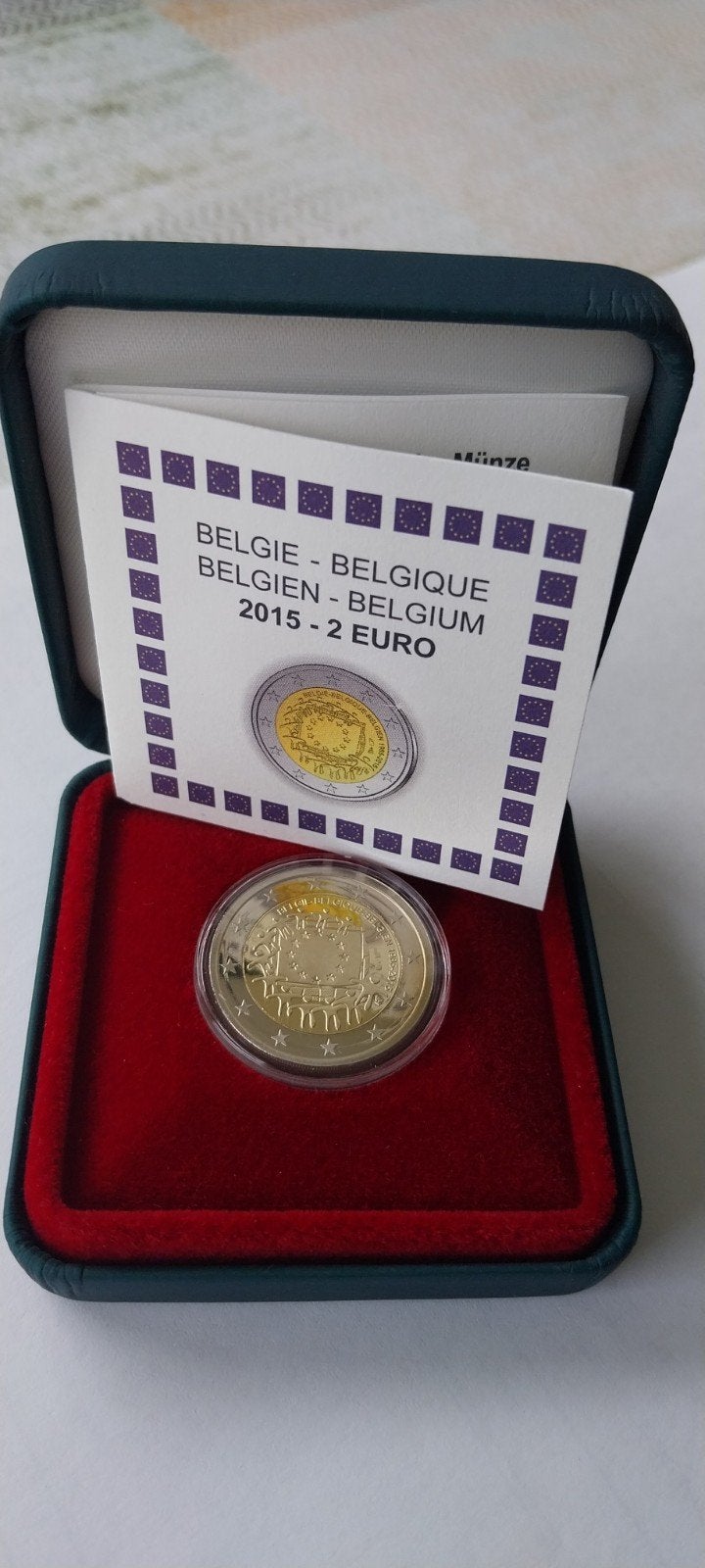 Preuve à 2€ Belgique 2015, Timbres & Monnaies, Monnaies | Europe | Monnaies euro, Enlèvement ou Envoi, Belgique, 2 euros, Série