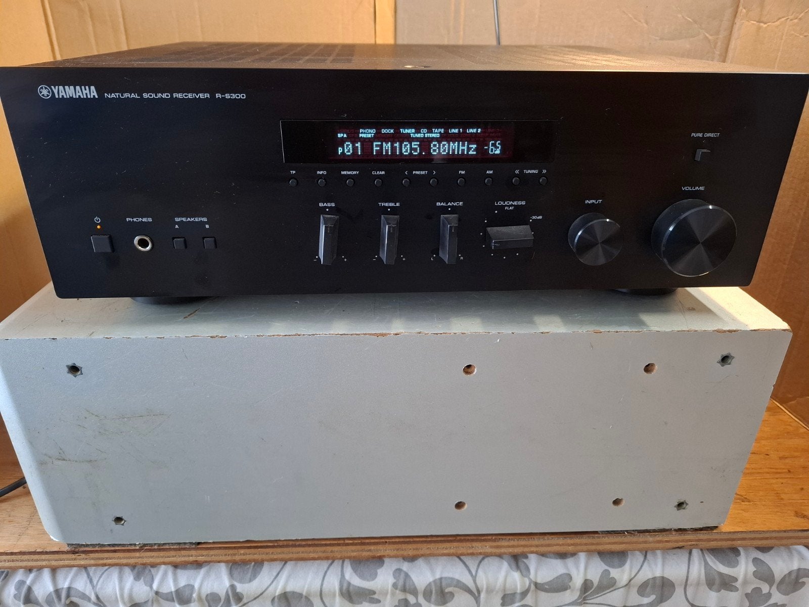 prachtige versterker reicever yamaha met afstandsbediening, Ophalen, Yamaha