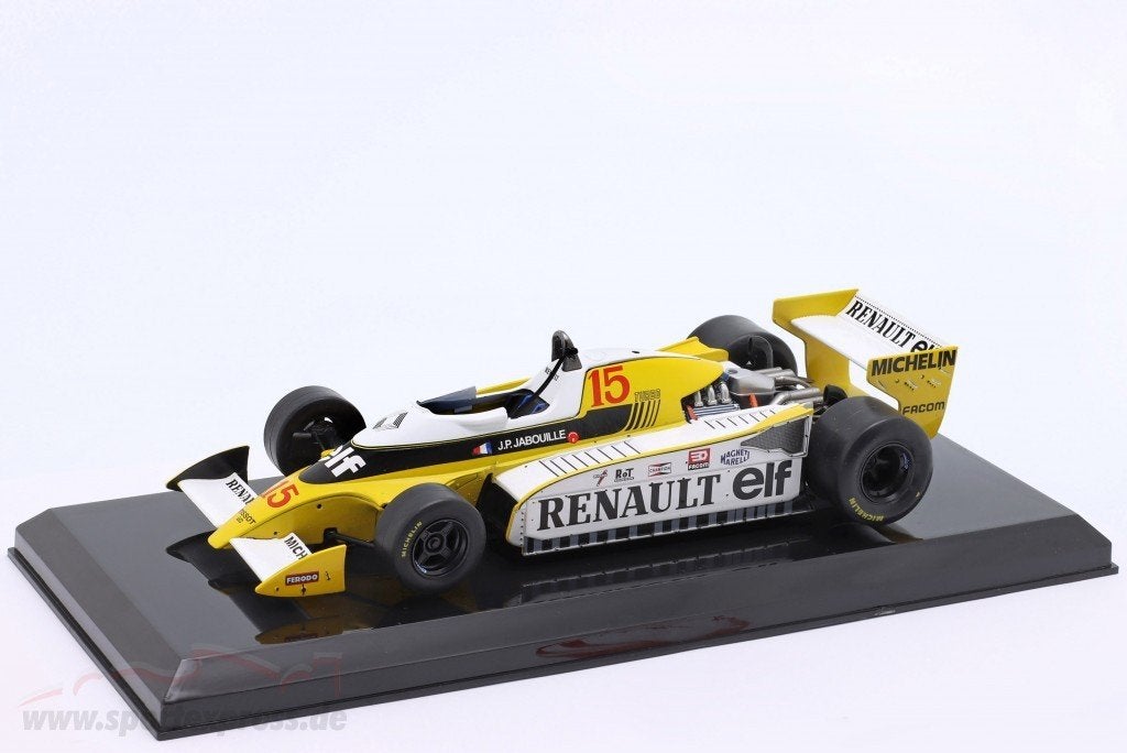 Atlas Renault RS10 J.P. Jabouille (1979) 1:24, Hobby & Loisirs créatifs, Voitures miniatures | 1:24, Enlèvement ou Envoi, Neuf