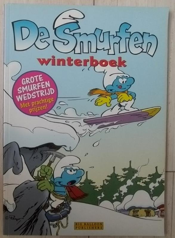strips De Smurfen ( vakantieboeken en winterboeken ), Enlèvement ou Envoi