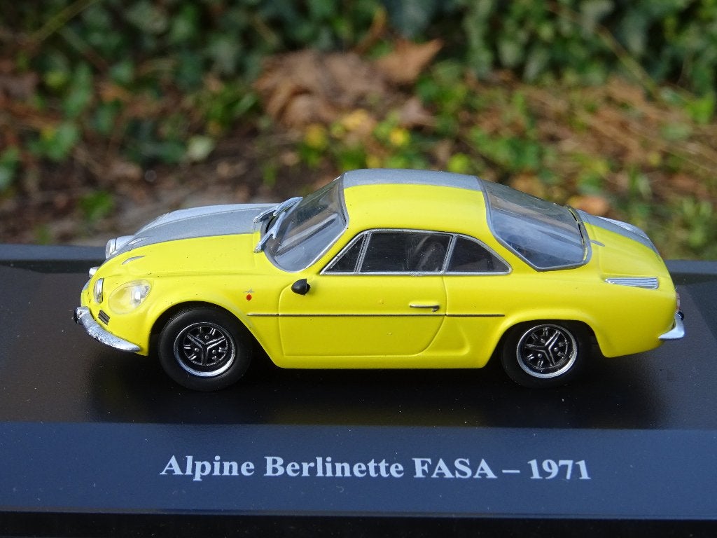 1971 Alpine Berlinette FASA - 1/43, Hobby en Vrije tijd, Ophalen of Verzenden, Nieuw, Auto