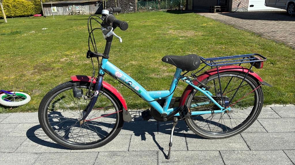 Meisjesfiets, Ophalen, Gebruikt