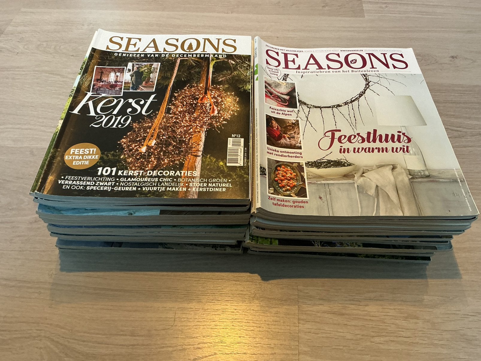 32 Magazine Seasons, Boeken, Ophalen, Gelezen