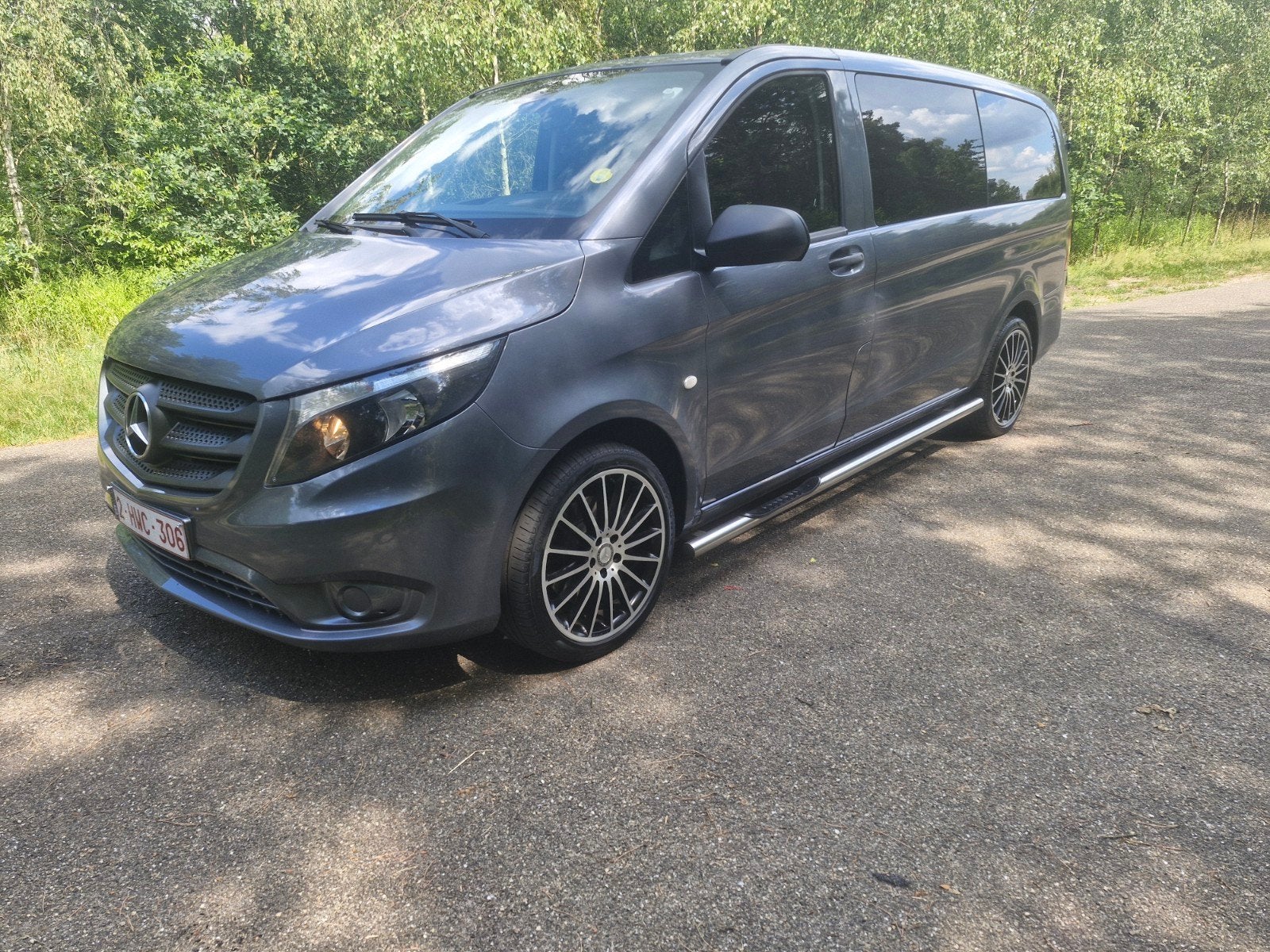 DUBBCAB AUTOMATIQUE MERC VITO 119CDI 5 PLACES 2018 EN CUIR N, Autos, Cuir, Achat, Euro 6, Entreprise