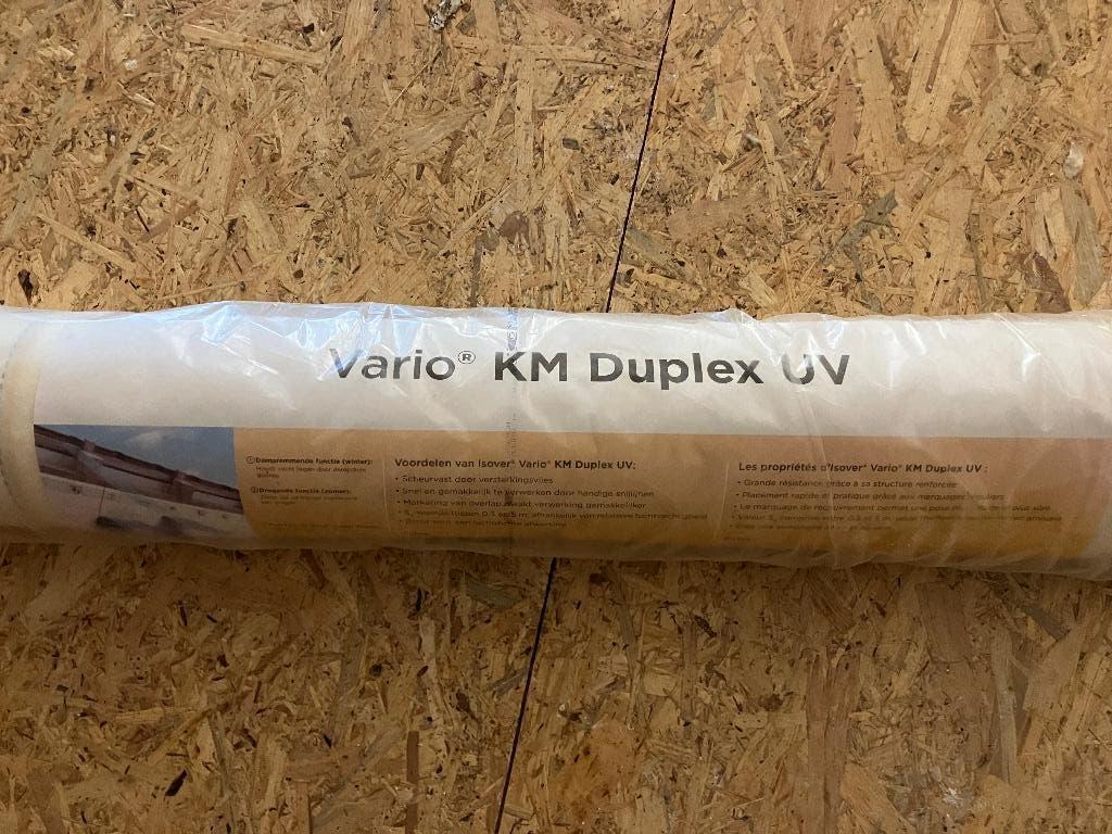 Dampscherm Isover Vario KM Duplex UV, Doe-het-zelf en Bouw, Isolatie en Afdichting, Overige materialen, Nieuw, 15 m² of meer, Ophalen