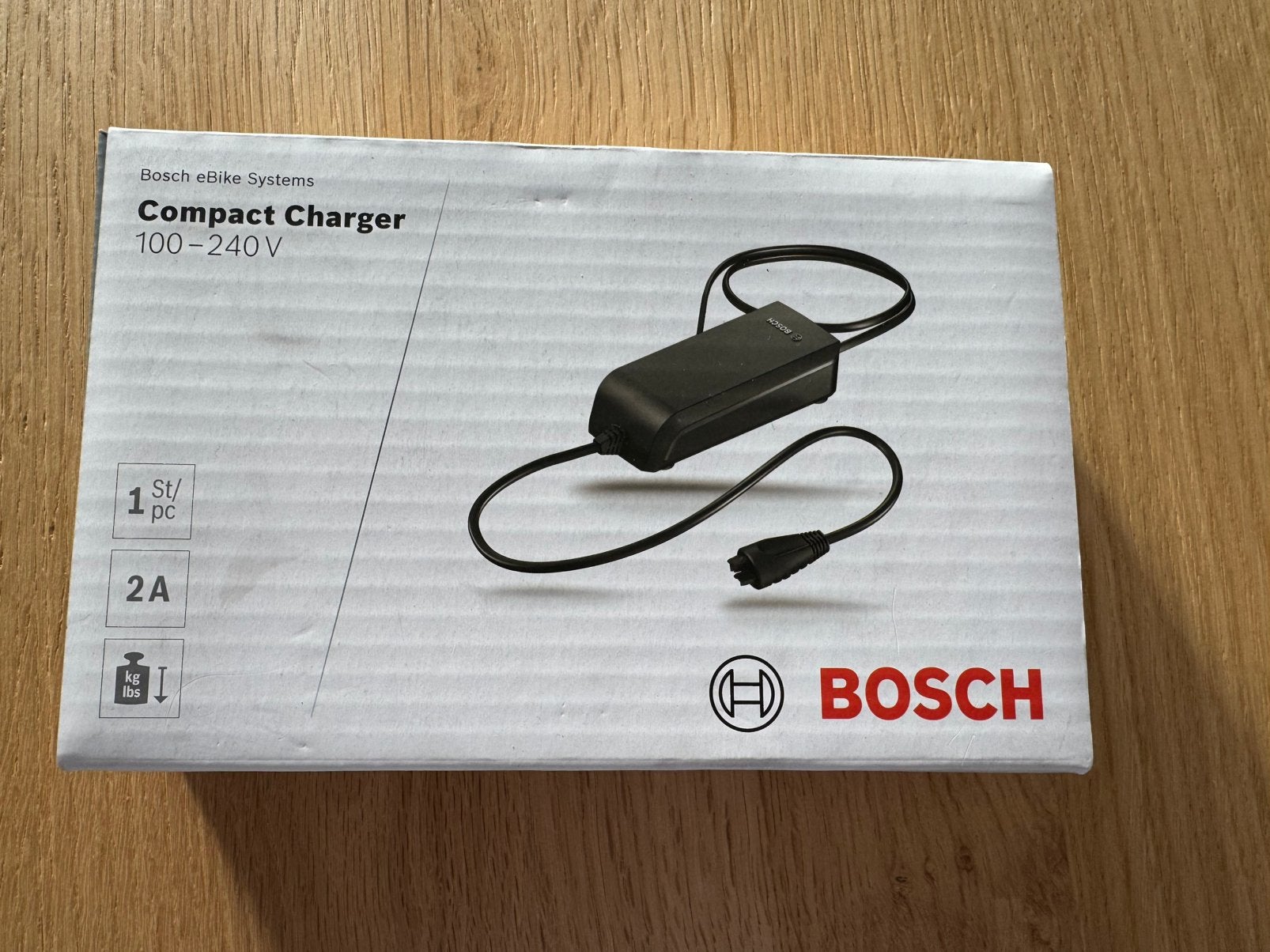 Bosch lader, Ophalen, Nieuw