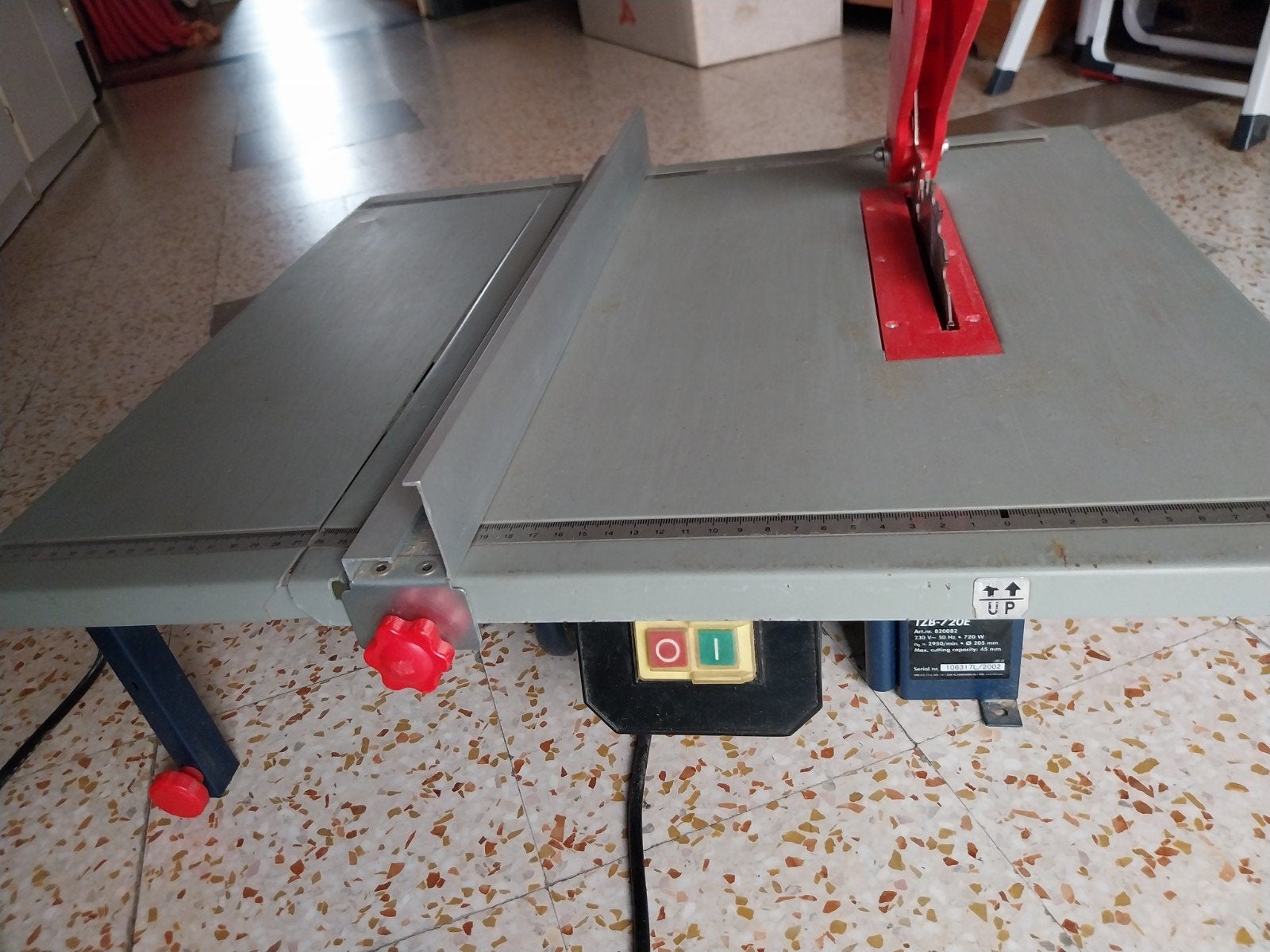 tafelzaagmachine topcraft, Ophalen, Zo goed als nieuw